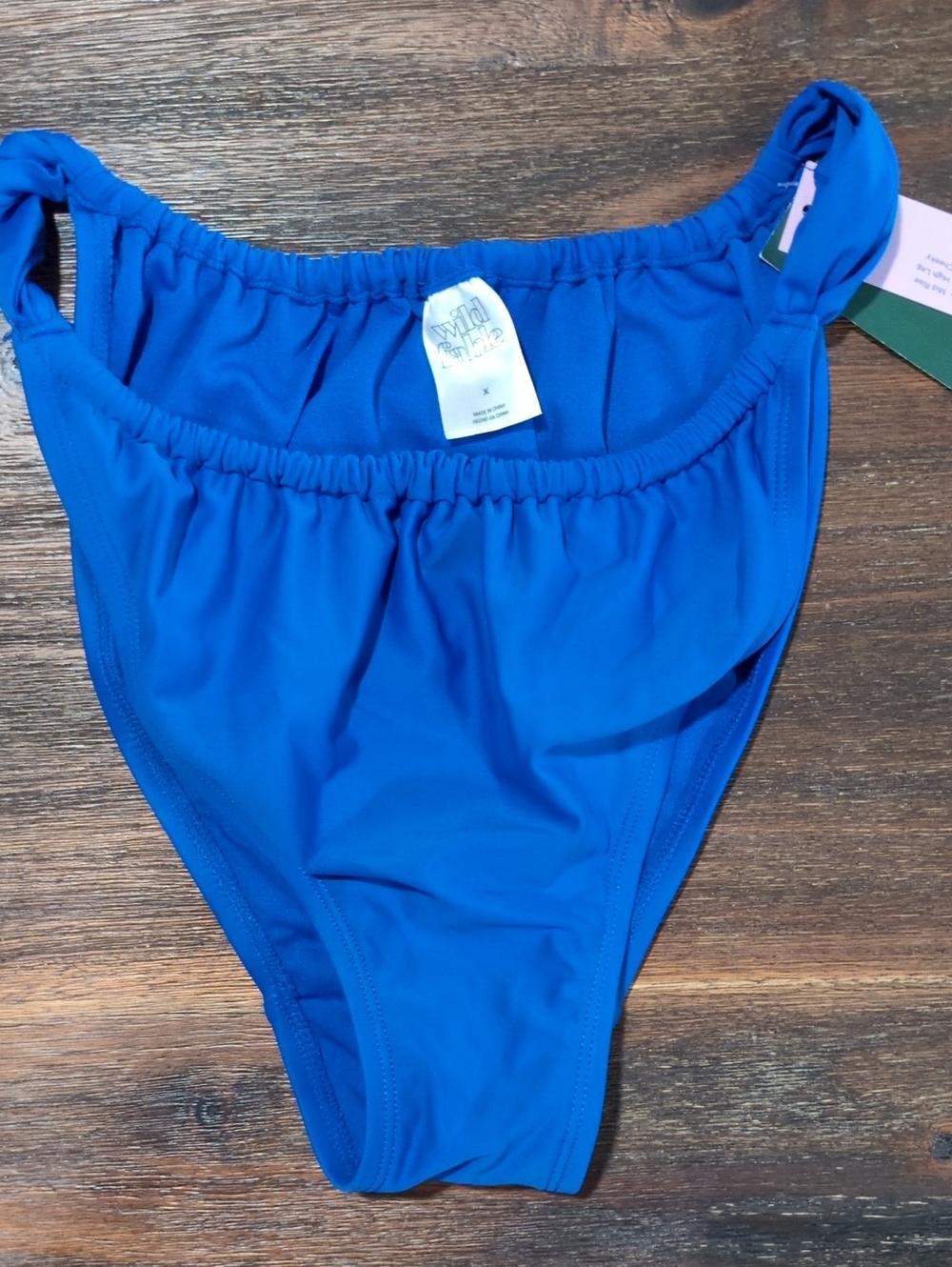 wild fable Bright Blue Bikini Bottoms